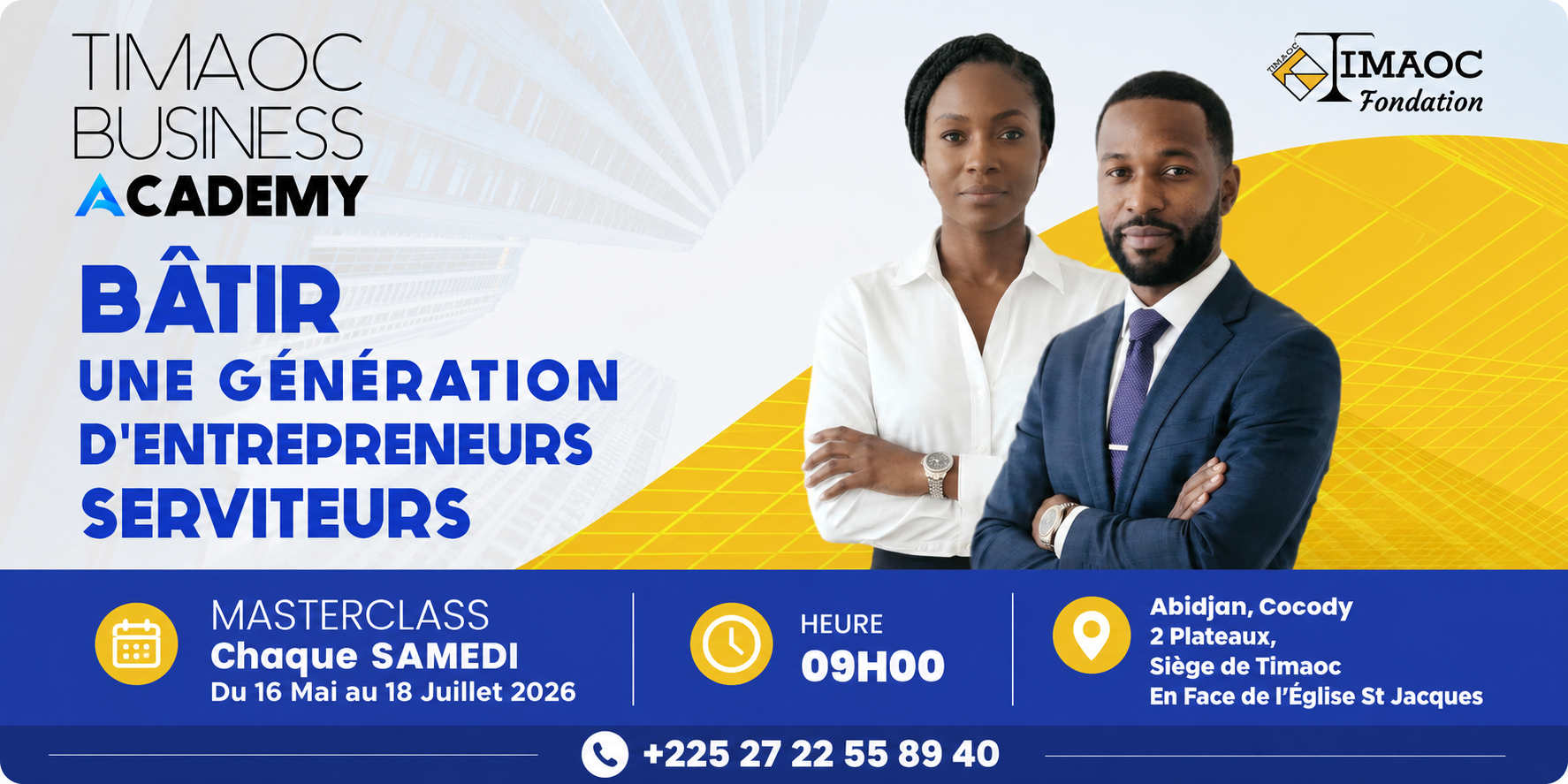 Masterclass TIMAOC Business Academy Cohorte 2